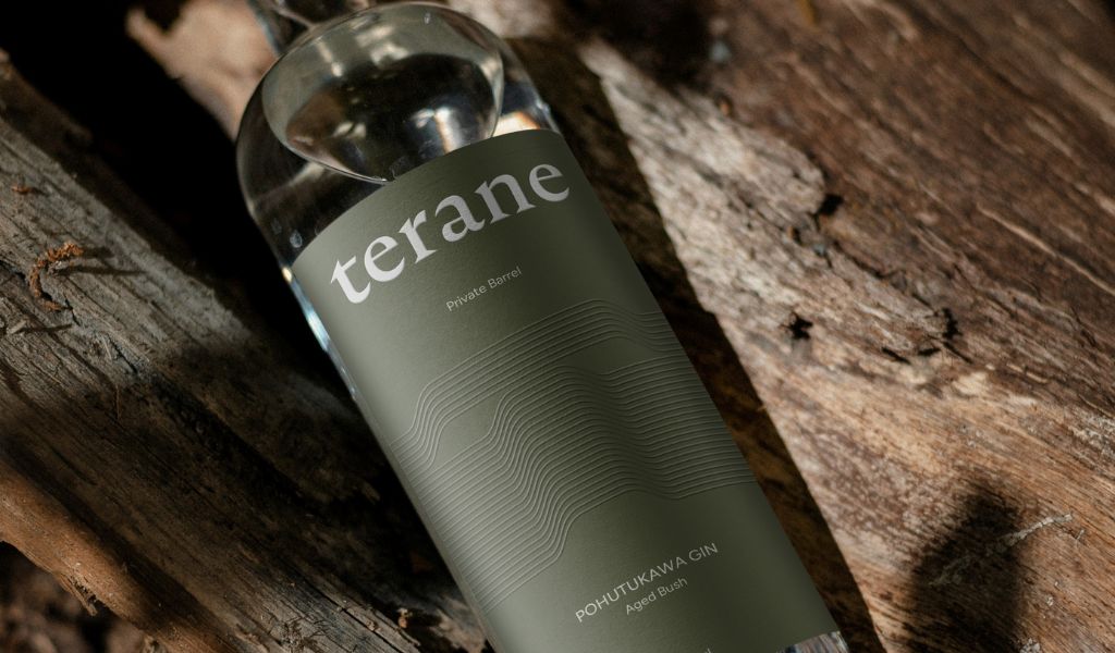 New Zealand craft gin by Terane