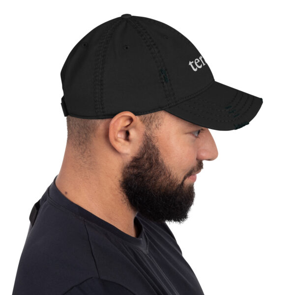 distressed-dad-hat-black-right-side-69e441ec4021d.jpg Terane black cap, right side