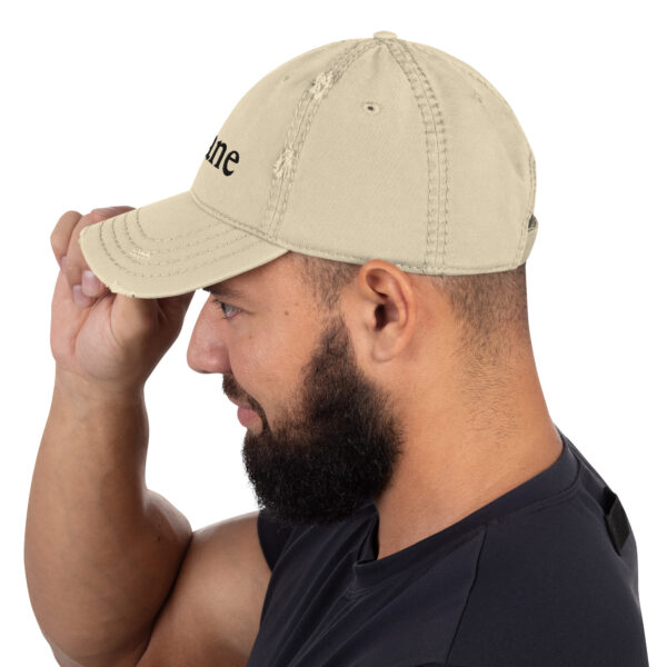 distressed-dad-hat-khaki-left-side-69e441622d788.jpg Terane stone cap, left side