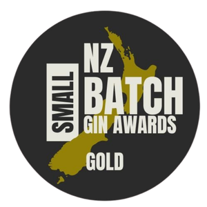 Gold medal, NZ Small Batch Gin Awards 2026